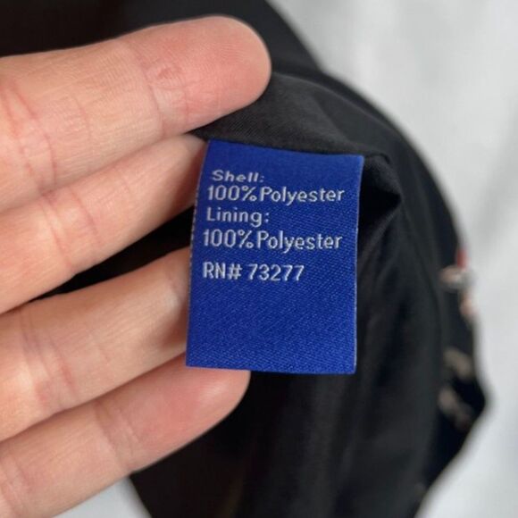 Apt 9 Sleeveless Floral Print Aline Dress Ruffled Bodice Dressy Size Large - Picture 10 of 11